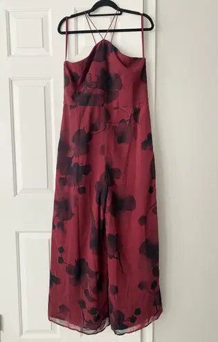 Anthropologie Hutch Halter Neck Wide-Leg Jumpsuit, Size XL