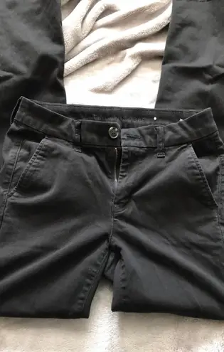 A&E Skinny Slacks Black Size 6