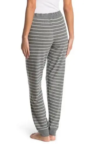 P.J. Salvage ππ Pajama Pants ~ Striped Print Heather Grey Medium M NWT