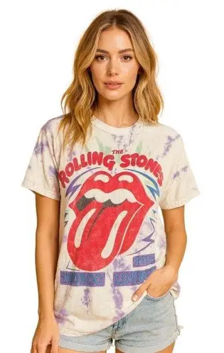 The Rolling Stones Tie Dye Voodoo Lounge T shirt