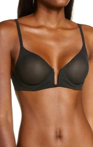 SKIMS Mesh One Wire Plunge Bra