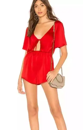 superdown Revolve  Red Romper