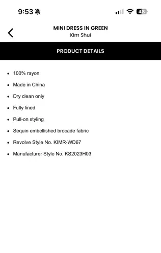 Kim Shui Revolve Green Sequin Mini Dress