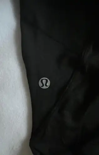 Lululemon  Run A Marathon black Crop capri leggings