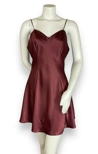 Vintage Negligee Slip Brown Nightgown A