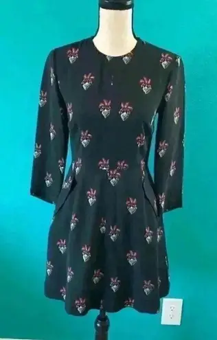 ALC Frank This is the “Terry” 3/4 sleeve silk mini dress by A.L.C in size 2