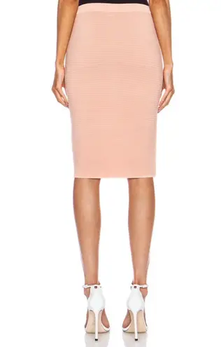 Jonathan Simkhai antique rose ribbed-knit pencil skirt size S small