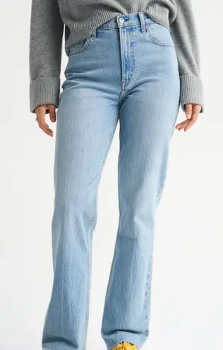 Abercrombie & Fitch Abercrombie 90s Straight High-Rise - Image 1