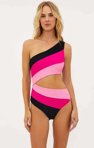 Beach Riot Joyce One Piece Amour Colorblock, size Medium , BRAND NEW, $168