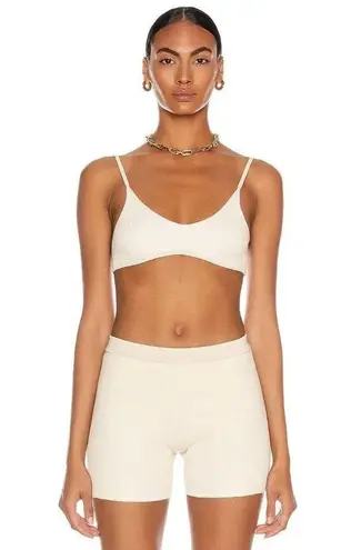 Jacquemus Le Bandeau Valensole in Beige Large New Womens Cropped Cami Tank Top