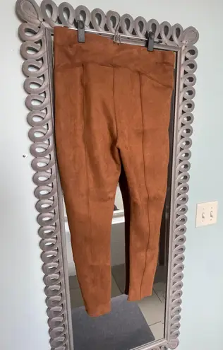 Spanx Faux Suede Leggings - Image 1