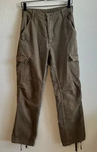 John Galt Brandy Melville Brown High Rise Cargo Pants Womens Medium