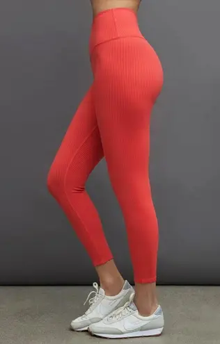 Carbon 38 Ribbed 7/8 Legging cayenne size XS