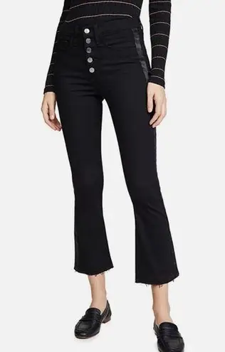 Veronica Beard  Carolyn Baby Boot High Rise Jeans Raven Tux Stripe size 25