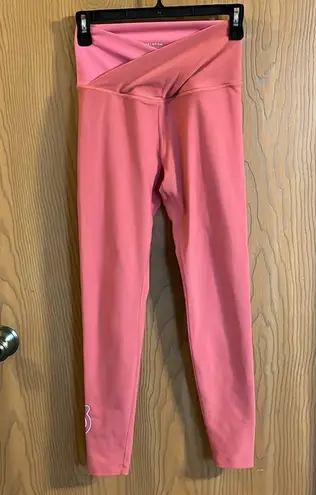 Peloton Cadent High Rise Cross-Front Pink Legging Small