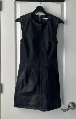 Abercrombie & Fitch Black Denim Dress