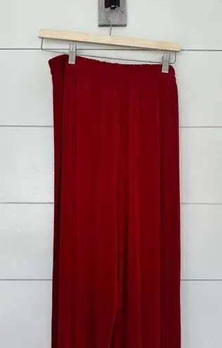 A Touch of Class Women’s Large Extra Large Red Acetate Pants Travelers