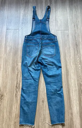 Madewell  Medium Wash Skinny Overalls Size M