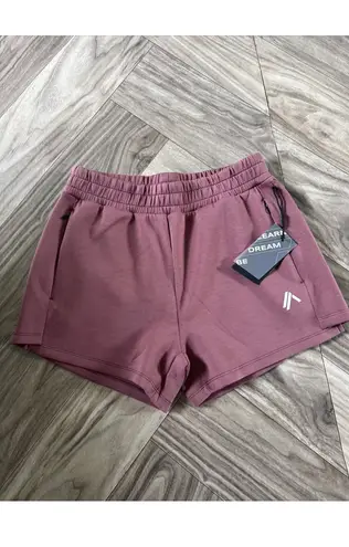 Alphalete NEW  Woman’s  ELMTS Relaxed Short - Mauve Size Medium