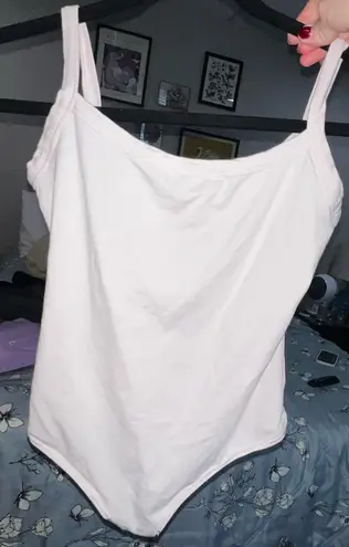 SKIMS Jersey Scoop Neck Bodysuit Cotton