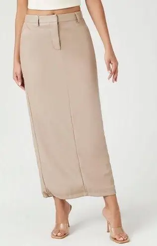 Forever 21 Faux Leather Maxi Skirt