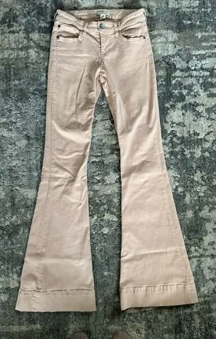 Alice + Olivia  SB Low Rise Bell light Pink Jeans