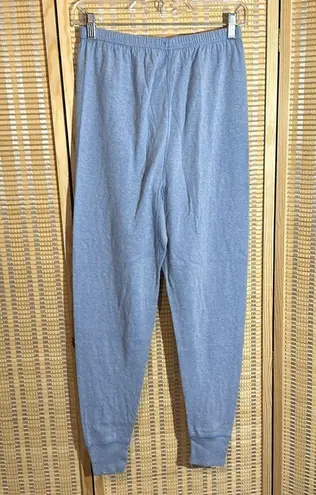 Vintage Two Piece Light Blue Pajama Set JE Morgan Top La Dees Bottoms XL Size L