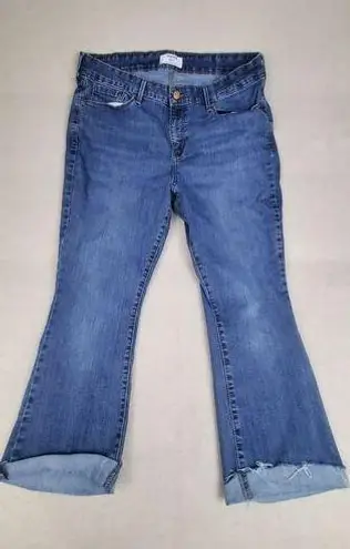 Levi's  Jeans Womens 18M Blue Mid Rise Bootcut Denizen Cutoff  Capri Stretch