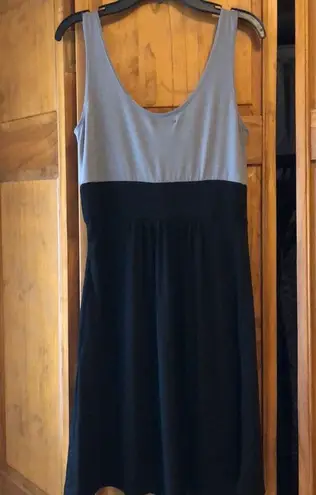 NWT Vanity Black & Grey Flower Dress Small