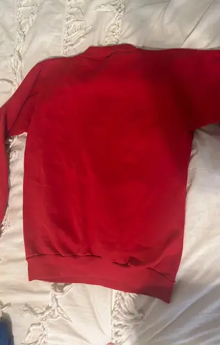IU vintage sweatshirt Red Size M