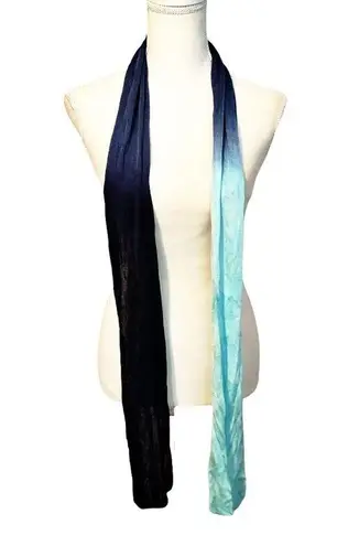 NWT Runway Blue Ombre Fashion Scarf