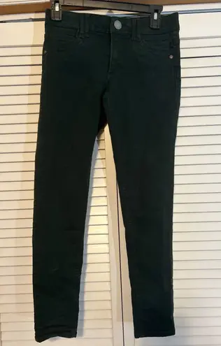 Democracy Women's Green Ab Solution Skinny Jeans Size 2 Stretch Casual Denim