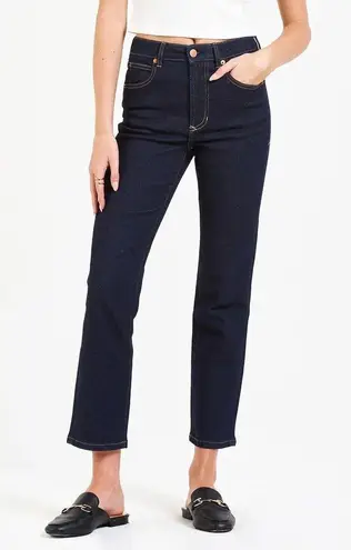 Dear John  Women's Frankie Breakwater Super High Rise Straight Leg Jeans Size 32