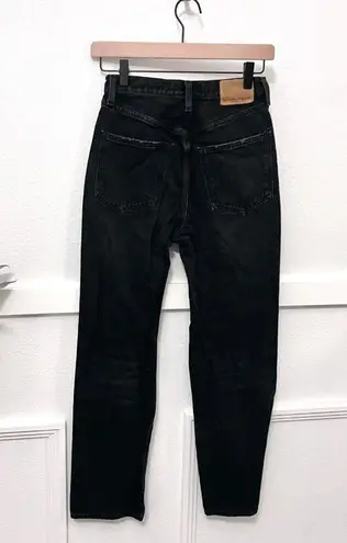 Aritzia Denim Forum The Joni High Rise Loose Jeans Black Size 23