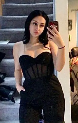 Dynamite Black Corset Jumpsuit