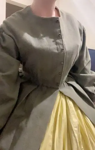 Victorian riding costume set Green Size L