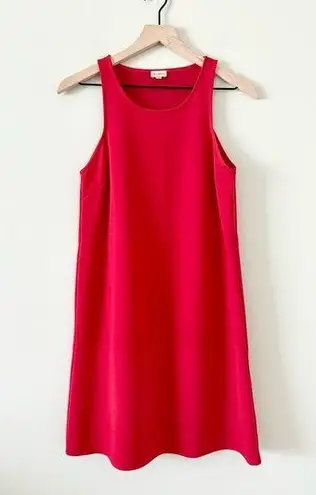 Daniel Cremieux Cremieux Sleeveless High Neck Swing Dress in Red - Size S thumbnail 1