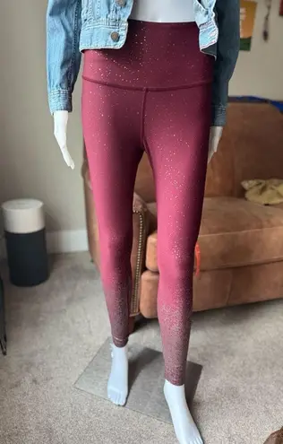 Beyond Yoga Alloy Ombre Cropped Leggings