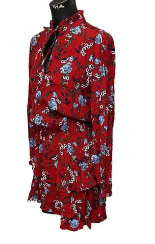 Yumi Kim NEW  Love Always Red Floral Print Dress Size Medium