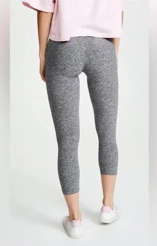 Beyond Yoga Spacedye Walk And Talk High Waisted Capri Legging Black Gray Size S