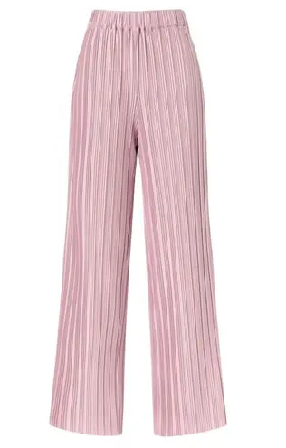 Atlein X RTR Plisse Pants in Mauve, Size US 8 Pink