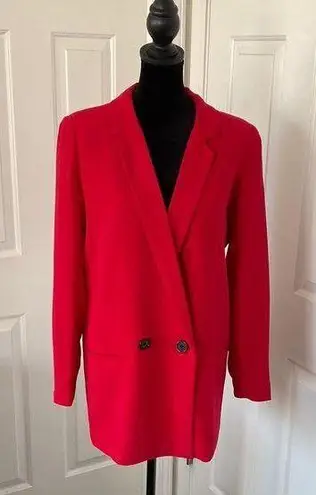 Mural Hot Pink Double Breasted Blazer