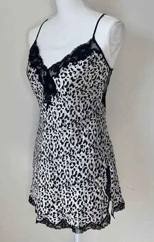 Victoria's Secret Y2K Victoria’s Secret Leopard Silk Slip