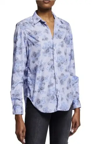 Frank & Eileen Frank Floral Stripe Button Down Shirt
