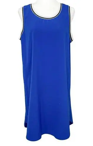 ABS Allen Schwartz Blue Athletic Shift Dress, EUC, Size Large, MSRP $88