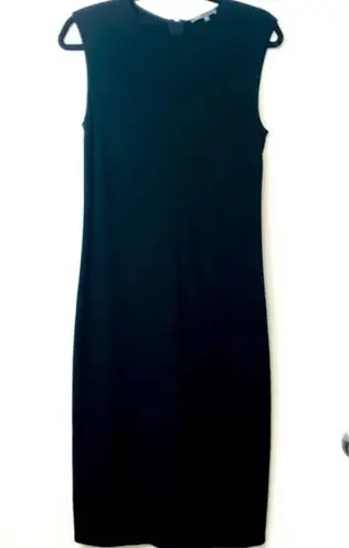 Vince  Black Sleeveless Fitted Dress- Size Small