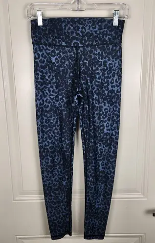 Zyia Active Womens Leggins Scrunchy Light N Luxe Leopard Print 7/8 Size 6