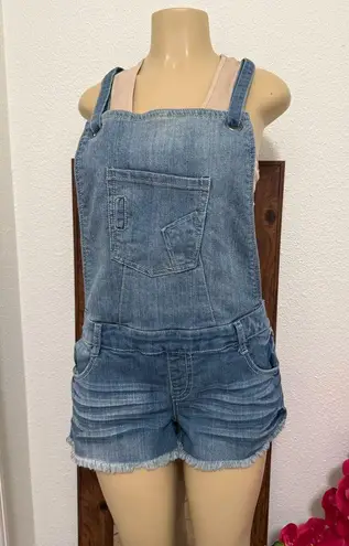 1st Kiss Blue Denim Overalls Relaxed Fit