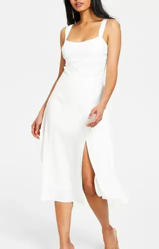 Lucy Paris Women's Anivah Corset Dress in White Size Medium NWT