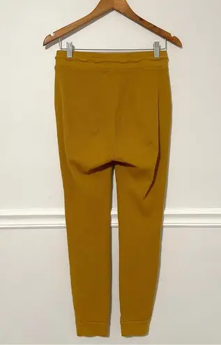 Mate the Label • turmeric dakota thermal jogger pant high waist drawstring sz S